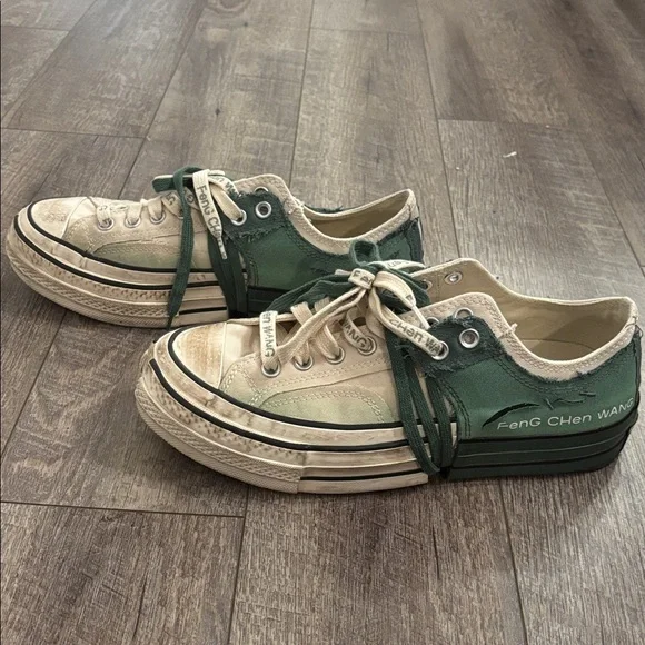 Converse x Feng Chen Wang Chuck 70 2-in-1 Ox Low Top Myrtle Sneaker - Picture 6 of 11